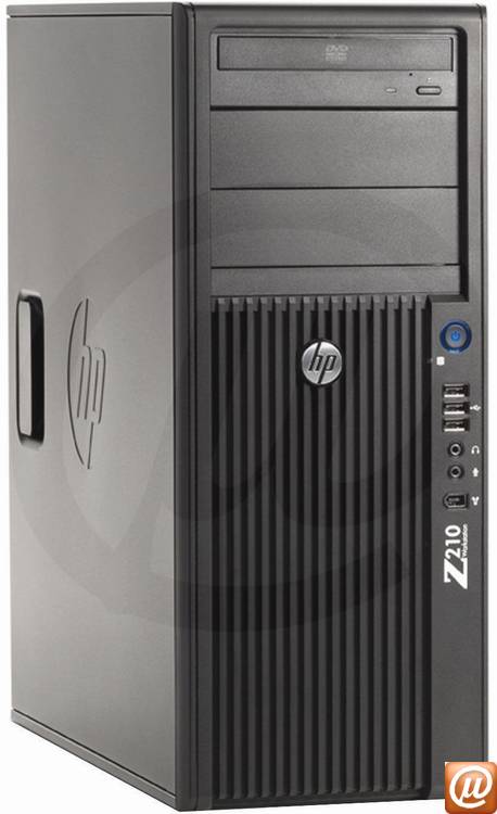 XU867AV - Desktop-PC de alta performance Workstation HP Z210 Intel Core i3-2120 (3.30GHz) 4GB 500GB DVD-RW Windows 7 Professional
